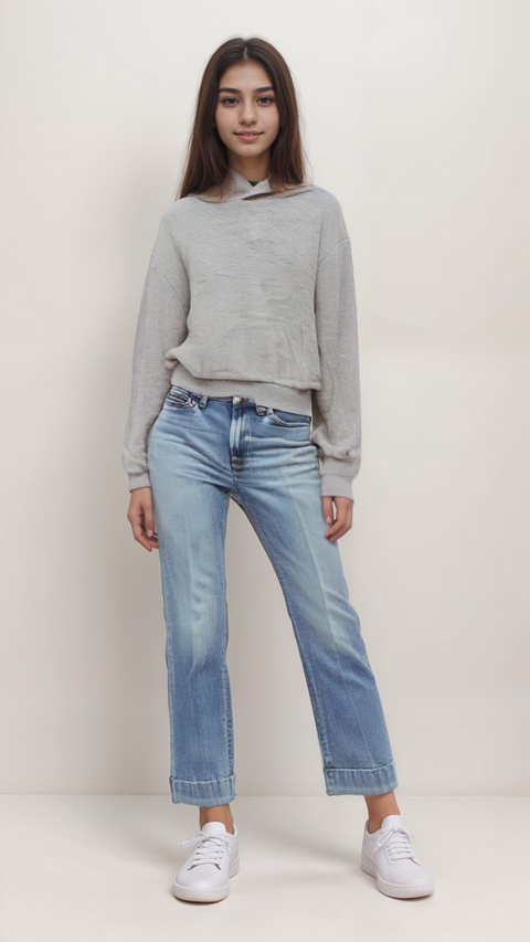 S.Oliver Girl's Grey Long-Sleeve Hoodie |S.Oliver in Lebanon
