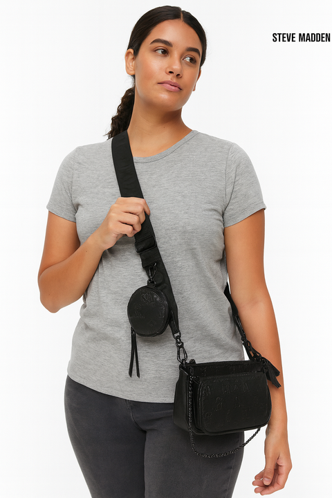 Steve Madden Women's Black Cross Body Bag | Steve Madden in Lebanon