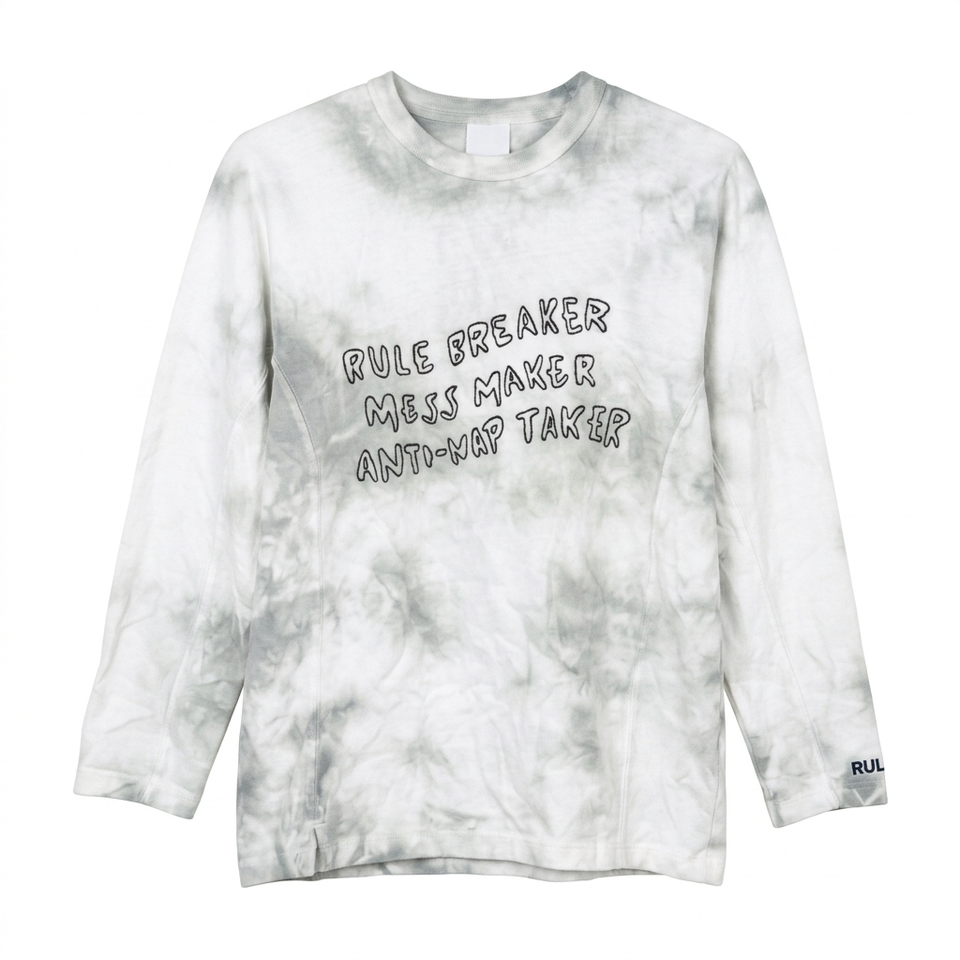 Zara Boy's Gray & White Tie Dye Long Sleeve Blouse|Zara in Lebanon