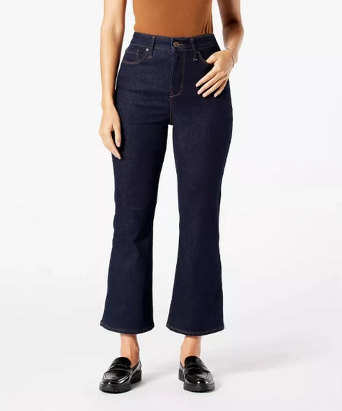 Levi's Women's Navy Ultra High Rise Cropped Flare Jeans | Levi's In Lebanon