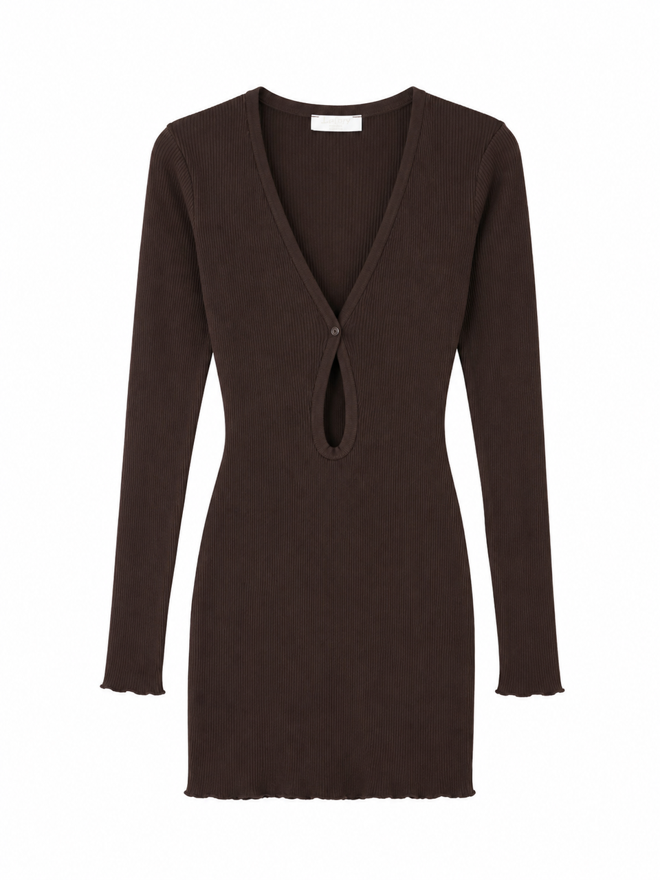 LeGer Women's Brown Long Sleeve Dress | LeGer In Lebanon