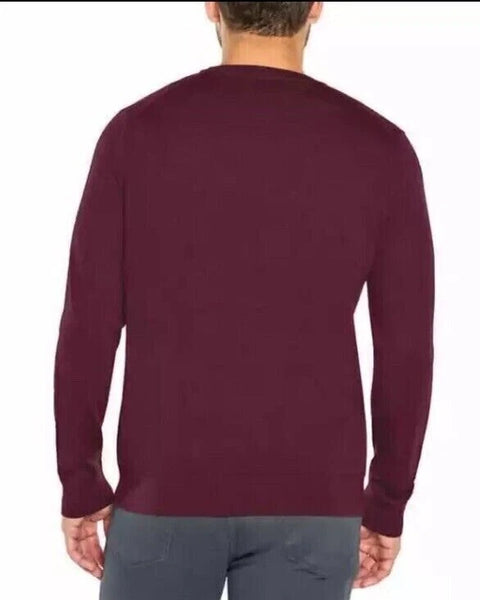 Banana Republic Men’s Burgundy Crew Neck Long Sleeve Sweatshirt |Banana Republic In Lebanon