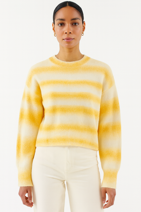 LeGer Women's Yellow Long-Sleeve Sweatshirt | LeGer in Lebanon