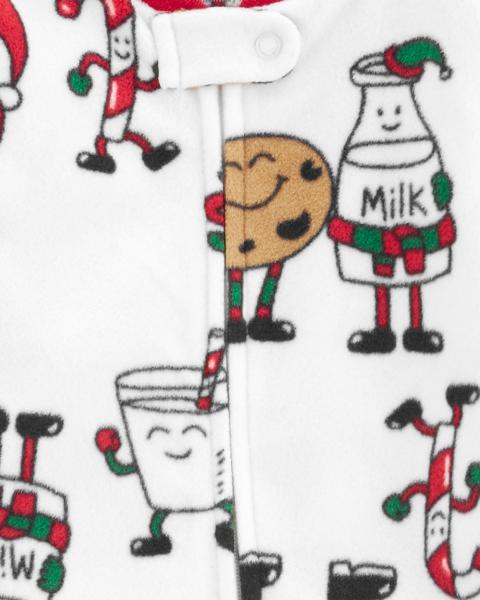 Carter's Baby Printed Milk & Cookies Santa Sleep Overall  | Carter's In Lebanon
