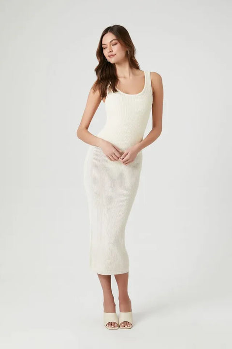 Forever 21 Women's Mint Sleeveless Ribbed Dress |Forever 21 In Lebanon