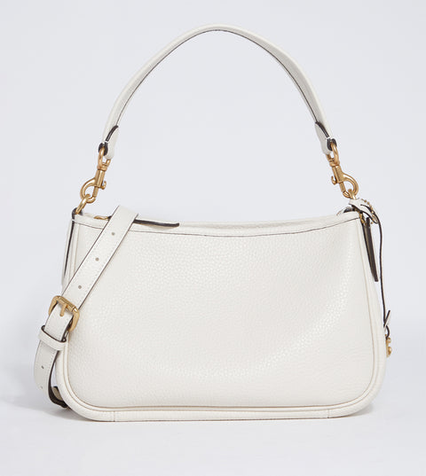 Coach Women's Off White Pebble Leather Shoulder Bag | Coach In Lebanon