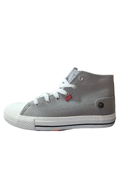 Carrera Kids Gray Nirvana Hi Sneakers |Carrera In Lebanon