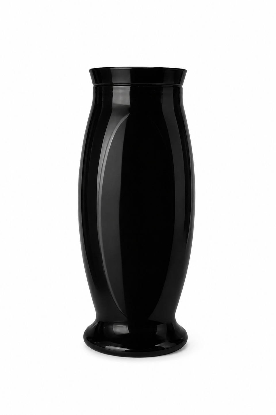 Sigma Glass Black Fulya Vase | Sigma Glass In Lebanon