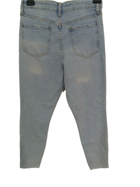 Re Generation Women's Light Blue High Rise Ankle Skinny Hydro Jeans | Re Generation In Lebanon