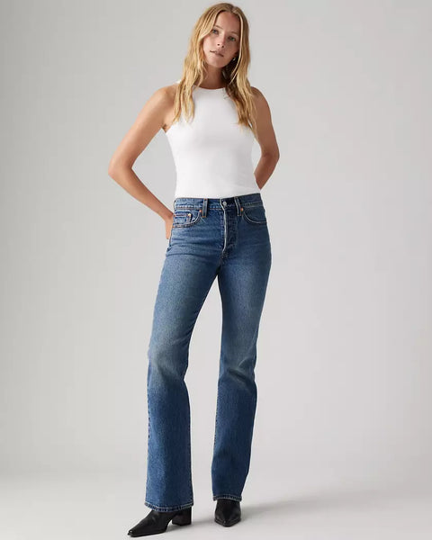 Levi's Women's Navy Wedgie Straight Fit Jeans | Levi's In Lebanon