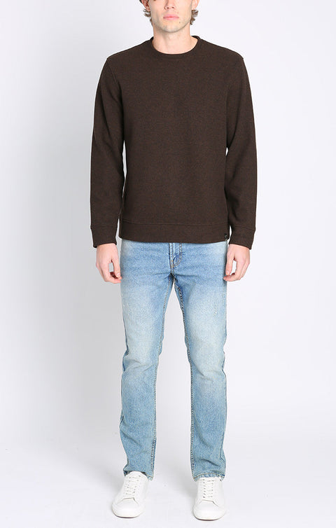 Jachs Men’s Brown Long Sleeve Sweatshirt |Jachs In Lebanon