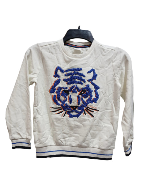 S.Oliver Girl's White Long-Sleeve Sweatshirt |S.Oliver in Lebanon