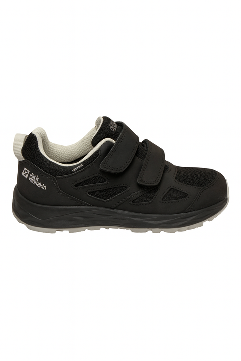 Jack Wolfskin Boy's Black Woodland 2 Texapore Low VC K Sneakers |Jack Wolfskin in Lebanon