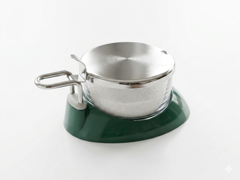 Morinox Light Green Sugar Bowl | Morinox In Lebanon