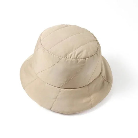 Forever 21 Women's Khaki Puff Bucket Hat | Forever 21 In Lebanon