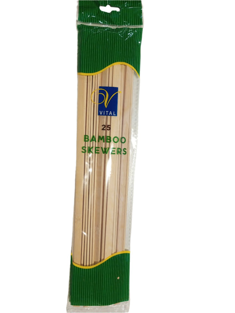 Vital Bamboo Skewers 25Pcs (VL 562) | Vital In Lebanon