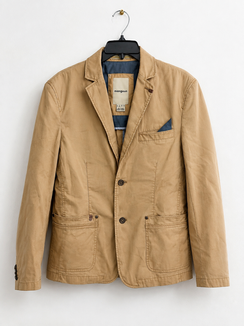 Manguun Men's Sand Buttoned Jacket | Manguun In Lebanon