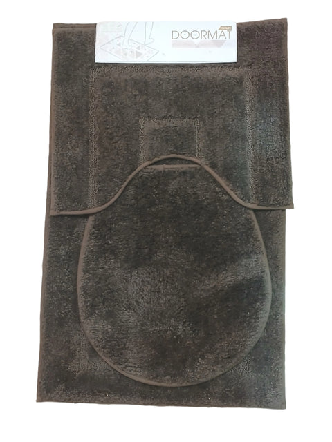 Naji Brown Doormat 3pc | Naji Doormat  in Lebanon