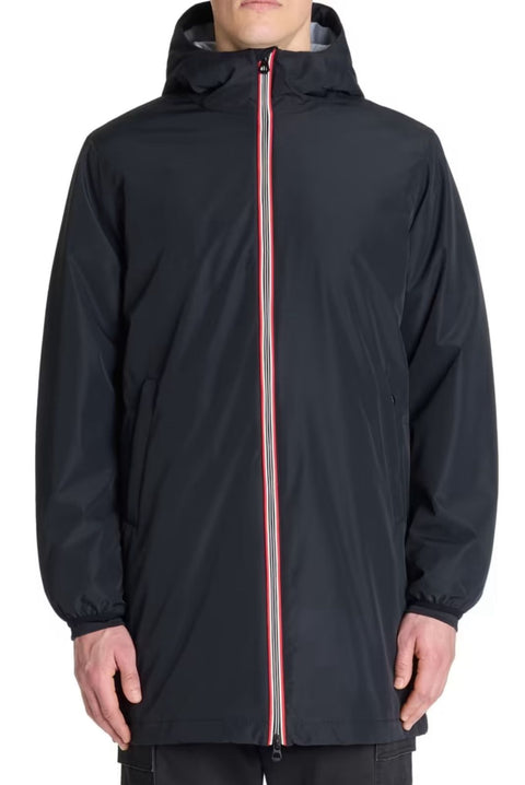 Celio Men's Black Drycore Parka With Hood | Celio In Lebanon