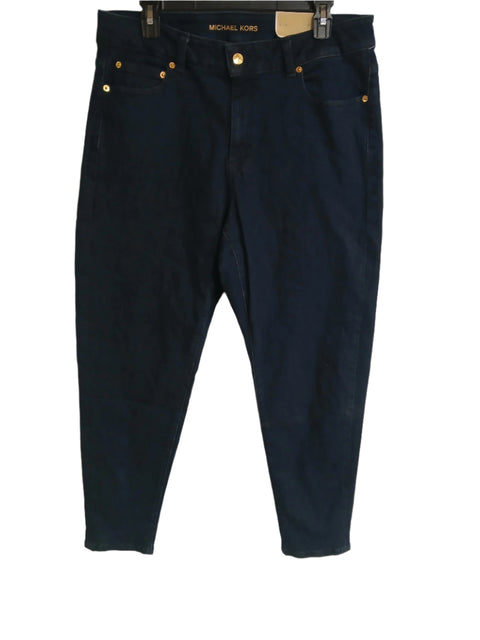 Michael Kors Women's Navy Plus Size High-Rise Stretch Skinny Jeans |Michael Kors In Lebanon