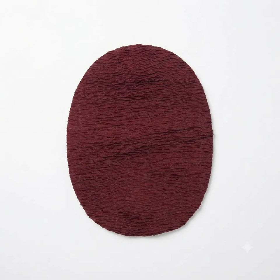SD Maroon Round Mini Pillowcase|SD In Lebanon