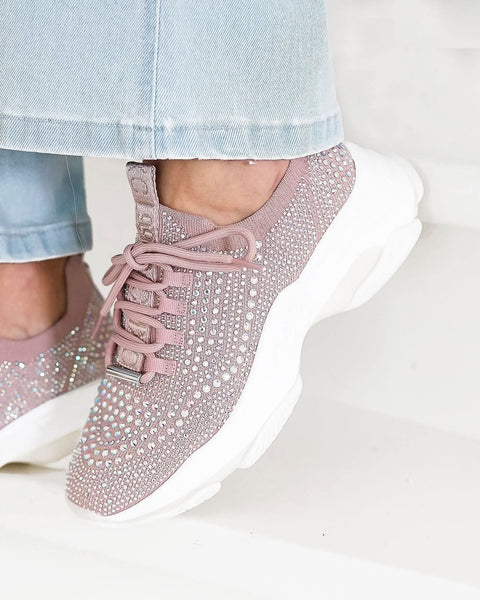 Steve Madden Women's Blush Makie Sneakers | Steve Madden In Lebanon