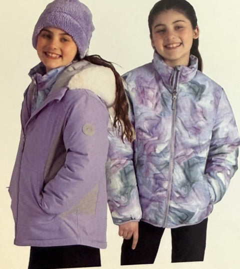 Gerry Girl's Purple Youth Heavy Weight 2 Pack Hooded Jackets |Gerry In Lebanon