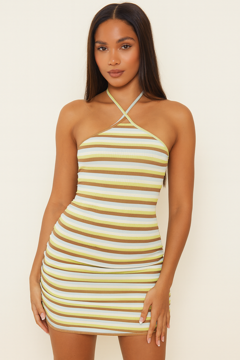 Forever 21 Women's Multi Sleeveless Mini Dress | Forever 21 In Lebanon