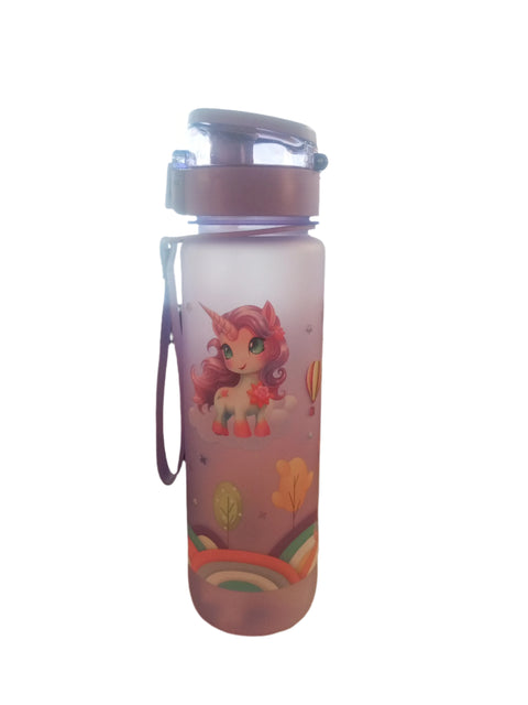 SD Water Bottle Unicorn 1000ml  NO:0255