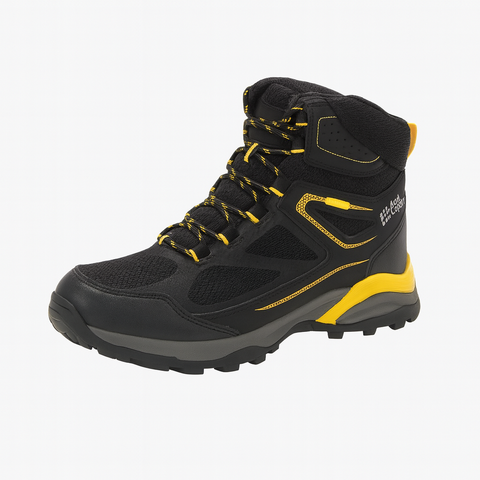 Jack Wolfskin Boy's Black MTN Hiker Shield Mid K Boots|Jack Wolfskin in Lebanon