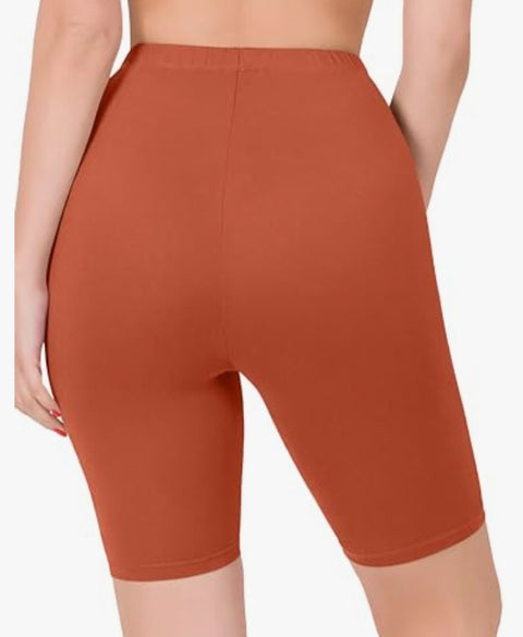 Forever 21 Women's Brick Orange Biker Short  |Forever 21 In Lebanon