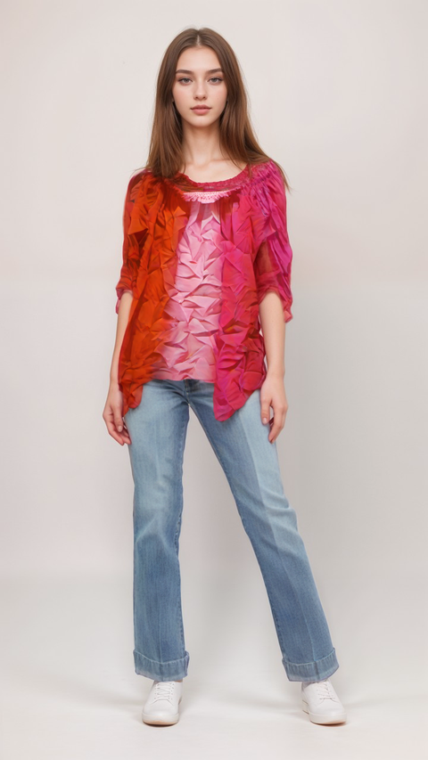 Luisa Spagnoli Women's Multicolor Blouse LMA428