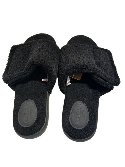 Goodfellow & Co Men's Black Rodney Adjustable Slide Slippers |Goodfellow & Co In Lebanon