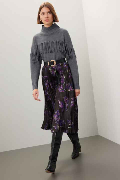 Lauren Ralph Lauren Women's Brown Floral Printed Skirt | Lauren Ralph Lauren In Lebanon