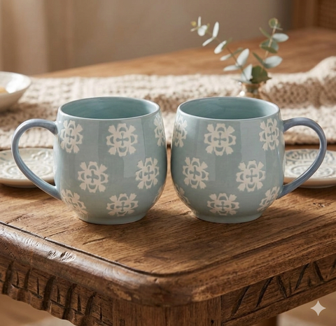 Baum Phara Sky Aqua Pack Of 2 Mugs | Baum In Lebanon