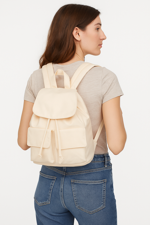 GC Design Women's Beige Backpack |GC in Lebanon