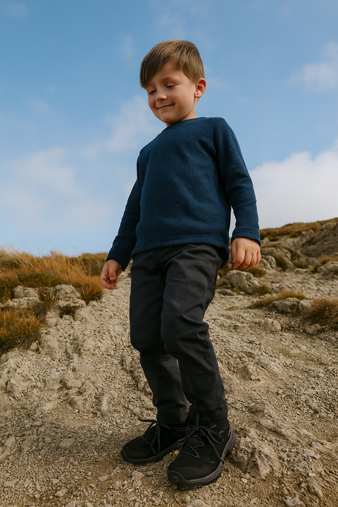 Jack Wolfskin Boy's Black Vojo Tour Texapore Low K Sneakers |Jack Wolfskin in Lebanon