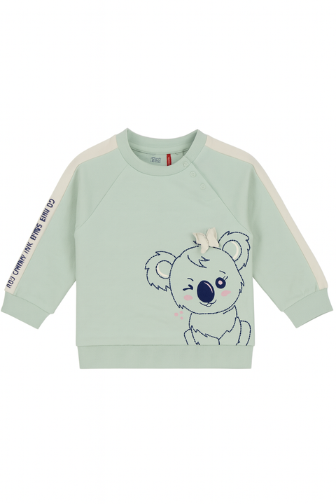 S.Oliver Baby Girl's Mint Long-Sleeve Sweatshirt |S.Oliver in Lebanon