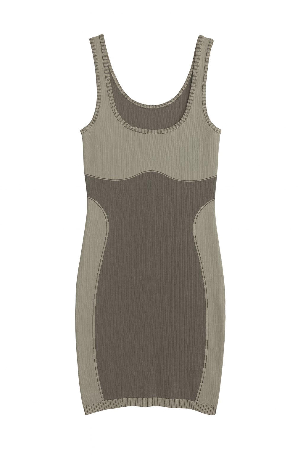 Forever 21 Women's Taupe Multi Sleeveless Mini Dress | Forever 21 In Lebanon