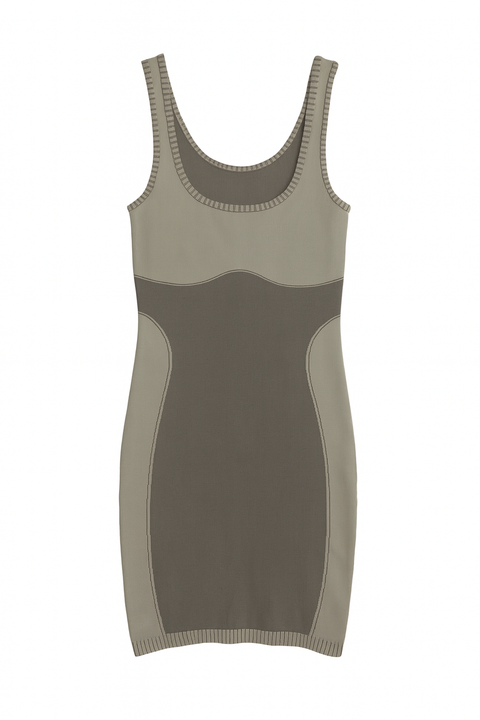 Forever 21 Women's Taupe Multi Sleeveless Mini Dress | Forever 21 In Lebanon