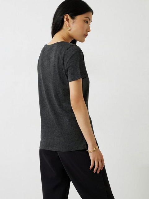 Alternative Women's Washed Black Short Sleeve T-Shirt | Alternative In Lebanon