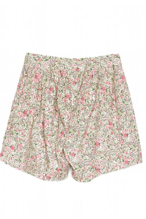 Forever 21 Women's Beige Floral Printed Short | Forever 21 In Lebanon