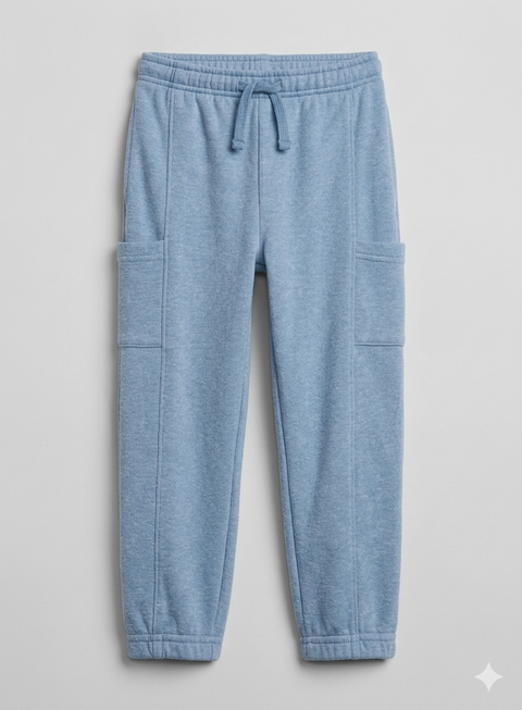 Cat & Jack Boy's Washed Blue Jogger Sweatpants | Cat & Jack In Lebanon