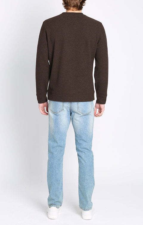 Jachs Men’s Brown Long Sleeve Sweatshirt |Jachs In Lebanon