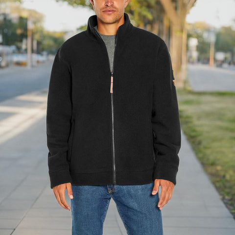 Orvis Men's Black Fleece Full Zip Jacket| Orvis In Lebanon