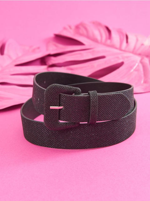 Sinsay Women's Black Sparkling Belt | Sinsay In Lebanon