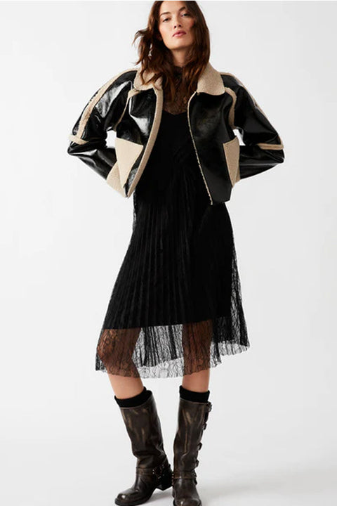 Steve Madden Women's Black Long Sleeve Salma Jacket | Steve Madden In Lebanon