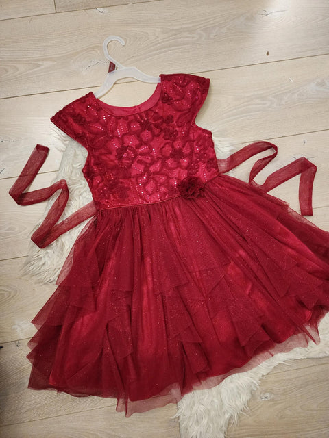 Jona Michelle Girl's Burgundy Occasion Dress|Jona Michelle In Lebanon