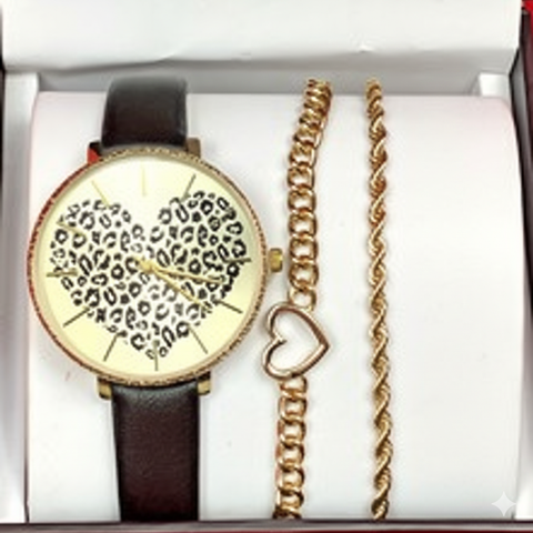 INC International Concepts Women's Black Watch And Bracelet Set | INC International Concepts In Lebanon