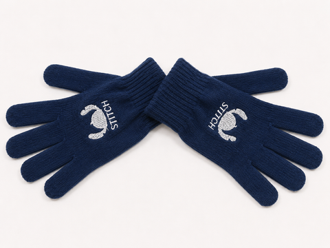 Don't Call Me Jennyfer Girl's Navy Wool Gloves | Don't Call Me Jennyfer In Lebanon
